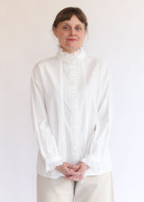 Vintage Lace Blouse - White OS