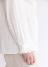 Vintage Lace Blouse - White OS