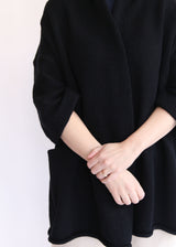 Shawl Cardigan - Black OS