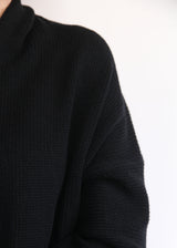 Shawl Cardigan - Black OS