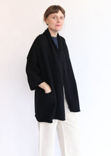 Shawl Cardigan - Black OS