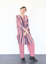 Chalk Pink Silk Shirt/Dress