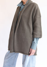 Shawl Cardigan - Rock
