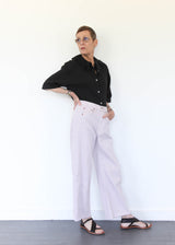 Relaxed Lasso Jean Hibiscus Overdye