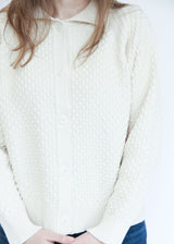 Textured Cardigan - Natural