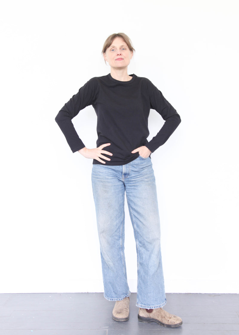 Long Sleeve Tee - Black