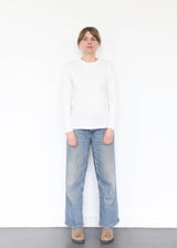 Long Sleeve Tee - White