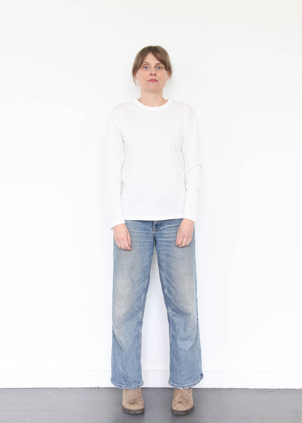 Long Sleeve Tee - White