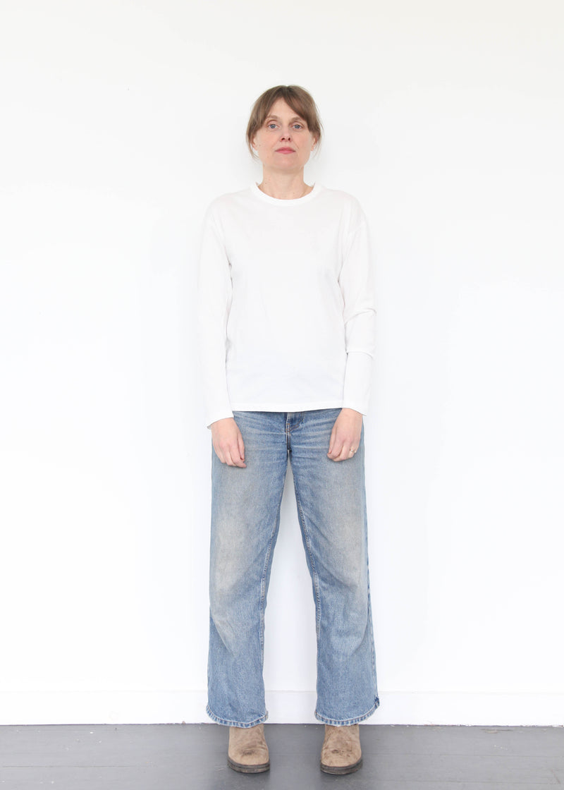 Long Sleeve Tee - White
