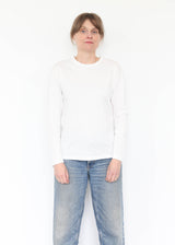 Long Sleeve Tee - White