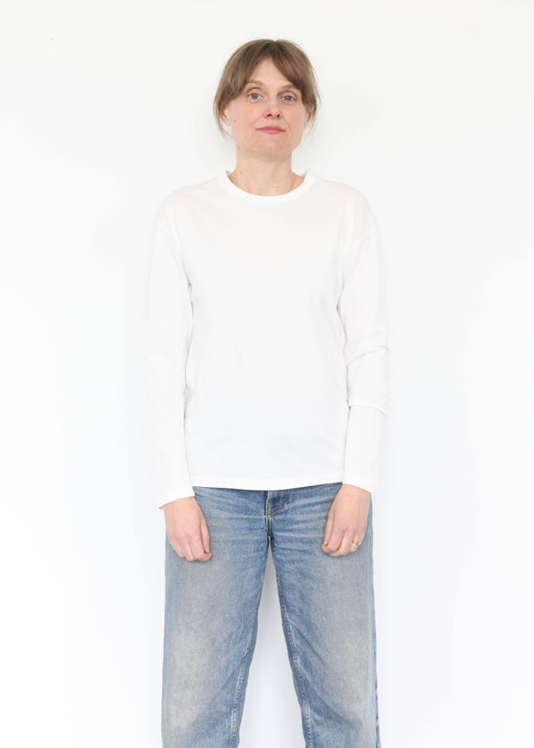 Long Sleeve Tee - White