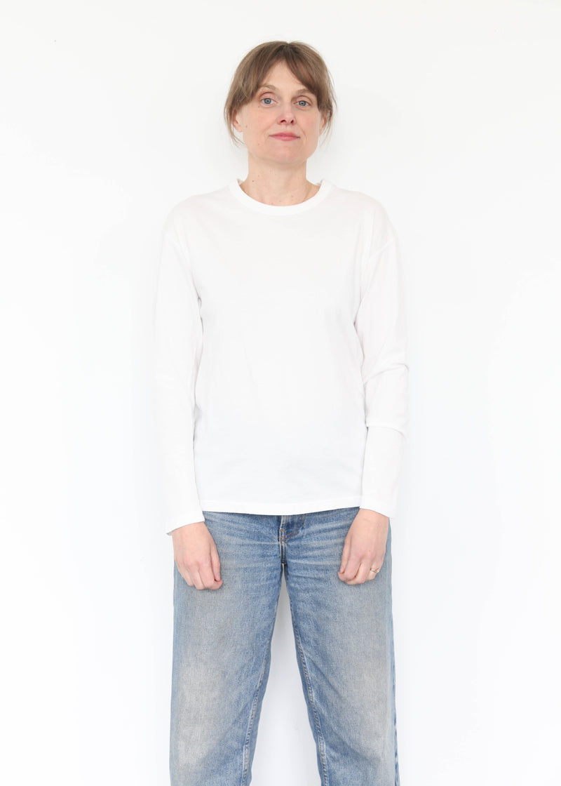 Long Sleeve Tee - White