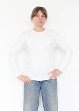 Long Sleeve Tee - White
