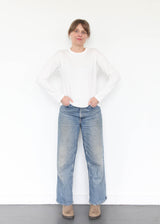 Long Sleeve Tee - White