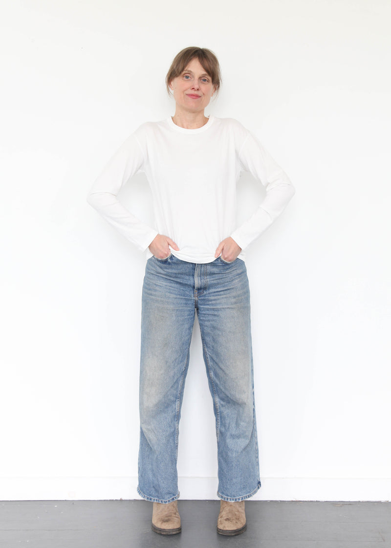 Long Sleeve Tee - White