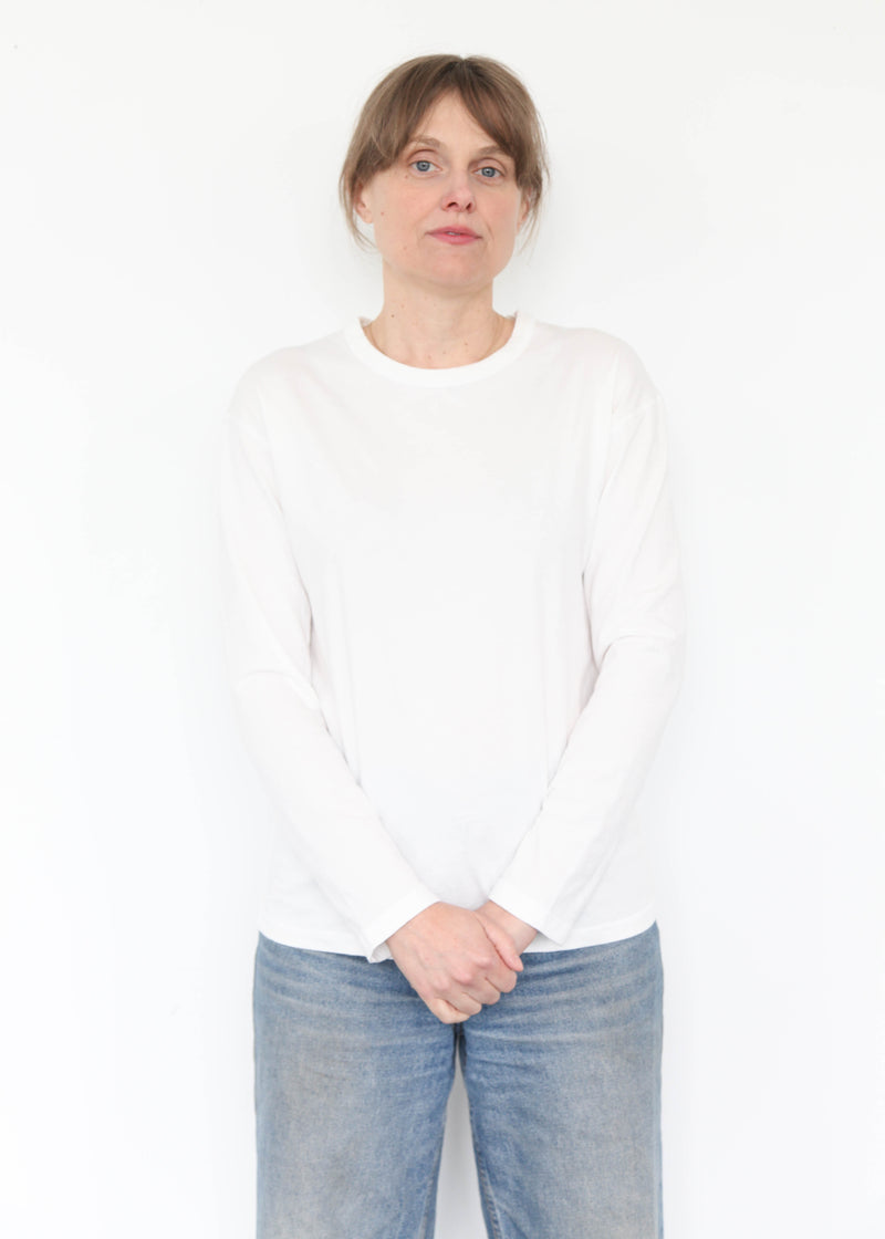 Long Sleeve Tee - White