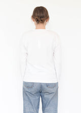 Long Sleeve Tee - White