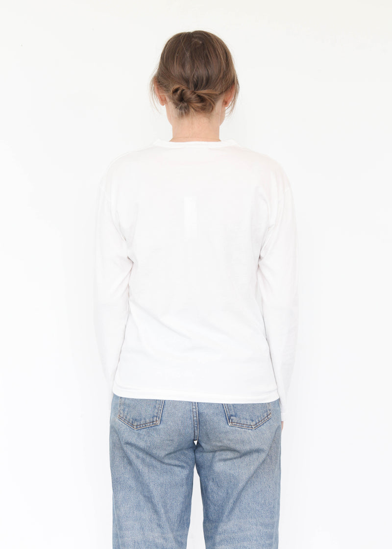 Long Sleeve Tee - White