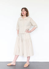 Gathered Culottes - Oyster