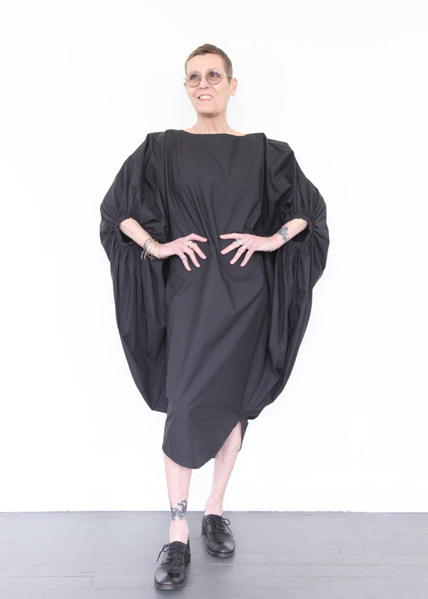 Tear Drop Dress - Black