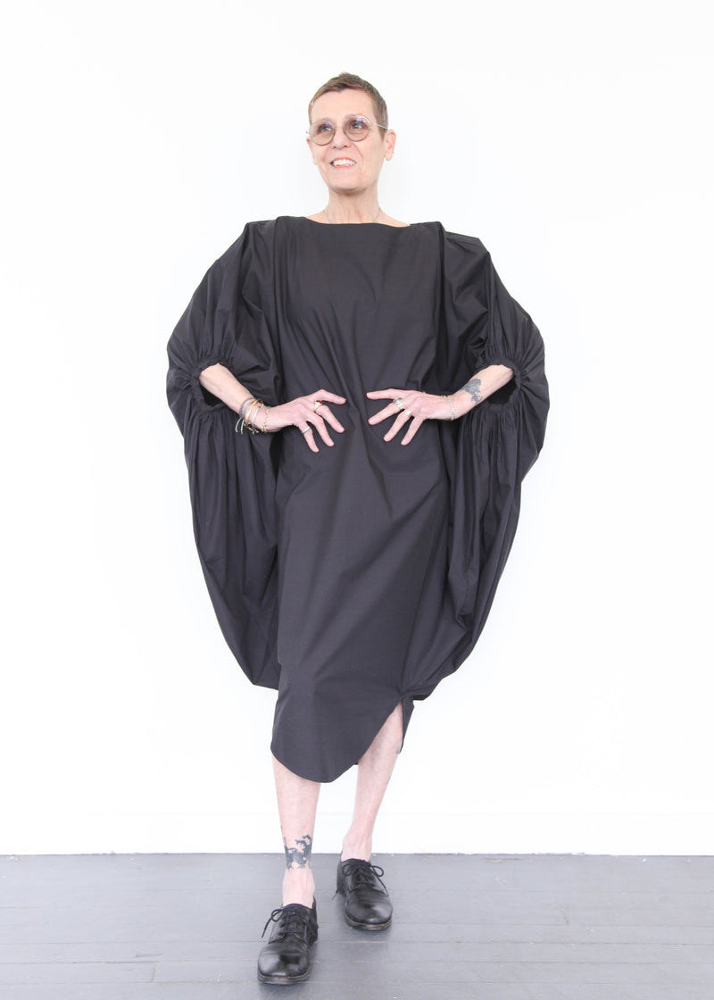 Tear Drop Dress - Black
