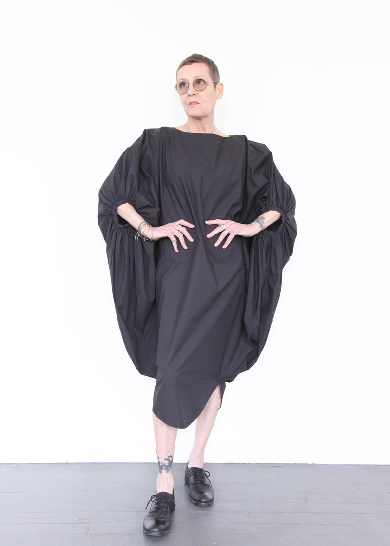 Tear Drop Dress - Black