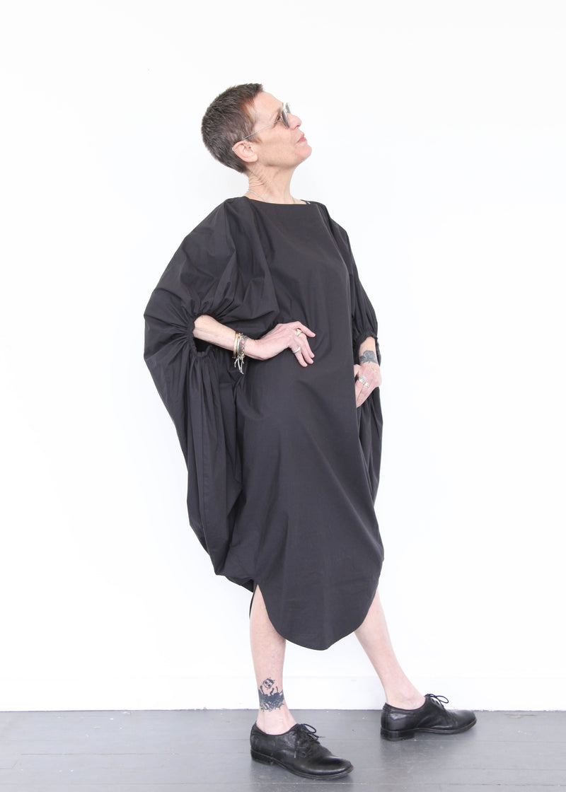 Tear Drop Dress - Black