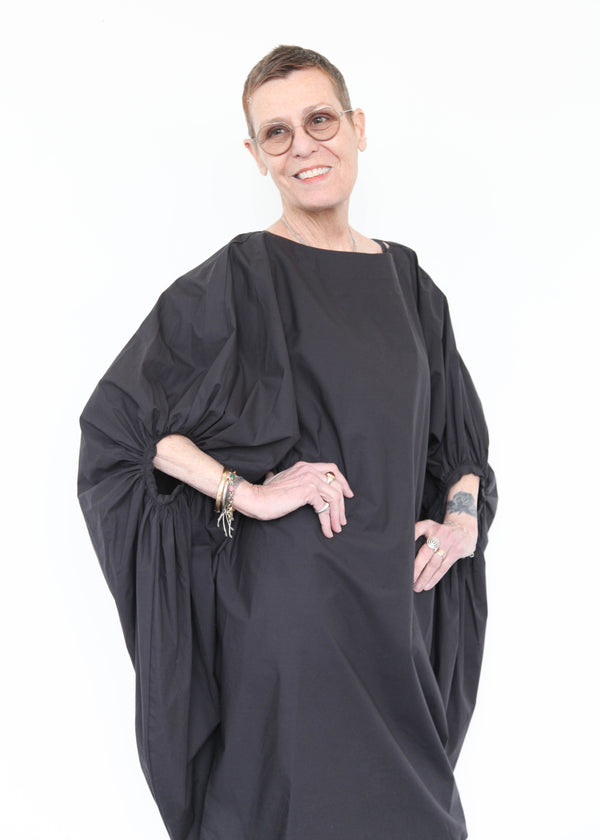 Tear Drop Dress - Black