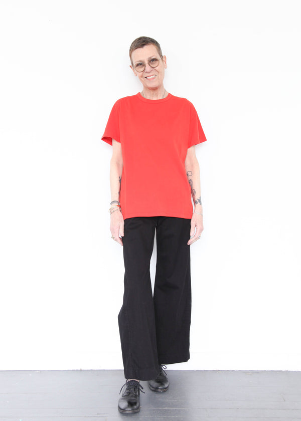 Regular Short Sleeve Tee - Red