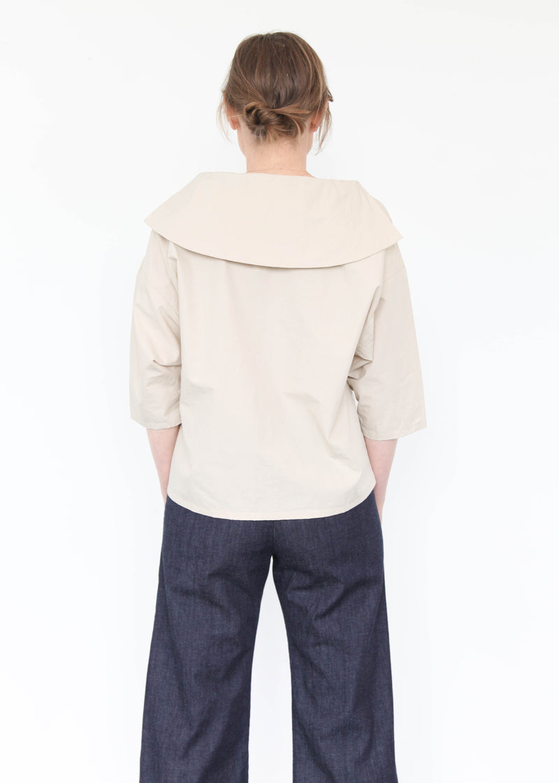 Sailor Collar Top - Oyster
