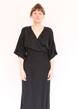 Bias Skirt - Onyx