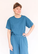 Short Sleeve Crop Crew - Demoiselle