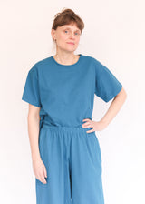 Short Sleeve Crop Crew - Demoiselle
