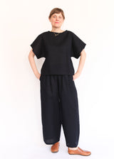 Boxed Top - Midnight