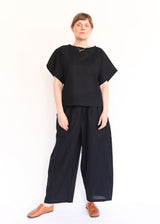 Boxed Top - Midnight