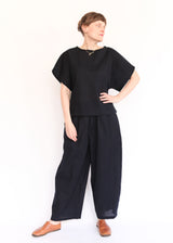 Boxed Top - Midnight