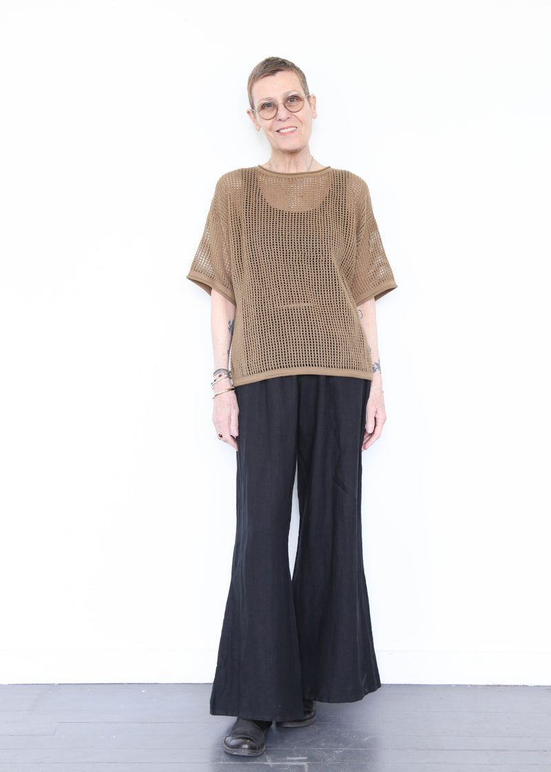 Lattice Tee - Umber