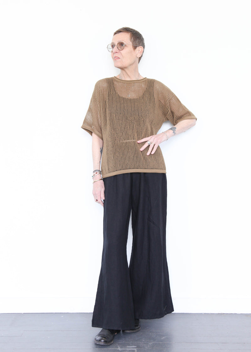 Lattice Tee - Umber