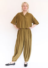 Akari Pants - Dark Olive