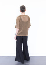 Lattice Tee - Umber
