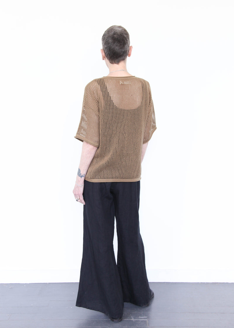 Lattice Tee - Umber