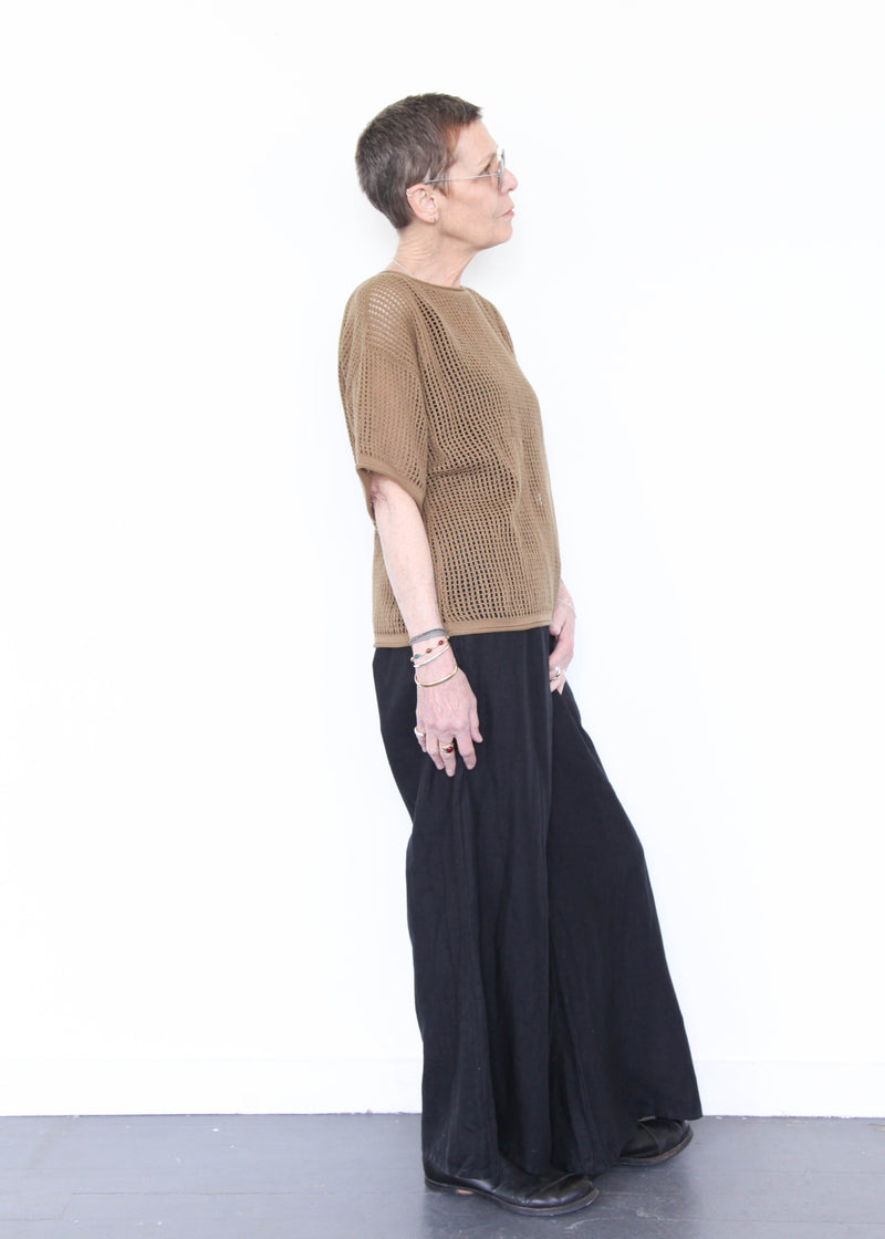 Lattice Tee - Umber