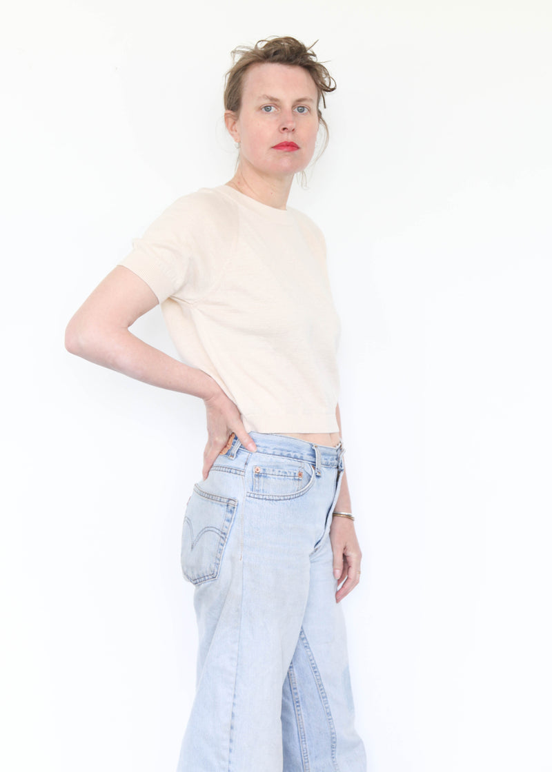 Raglan Tee - Cream