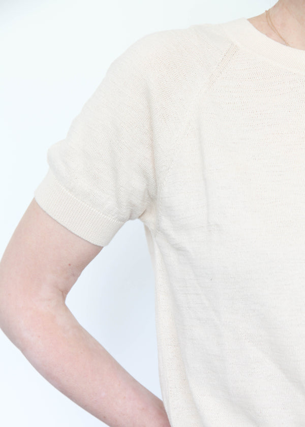 Raglan Tee - Cream