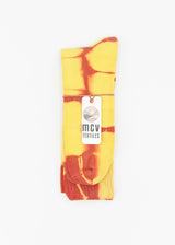 Naturally Dyed Tie Dye Crew Socks