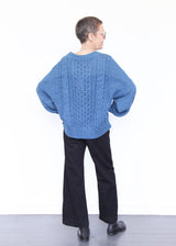 Fisherman Sweater - Indigo