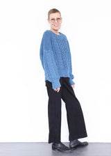 Fisherman Sweater - Indigo