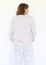 Linea Rollneck - White/Sisal