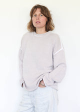 Linea Rollneck - White/Sisal