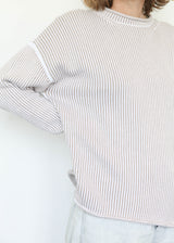 Linea Rollneck - White/Sisal